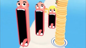 PANCAKE RUN GAME 🥞💕- All Levels Gameplay Walkthrough Android, iOS