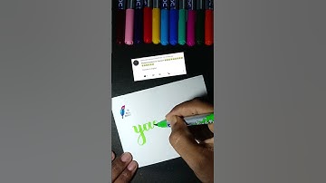 Calligraphy "yashasvi". #shorts #ytshorts #calligraphy #lettering #handwriting #writing