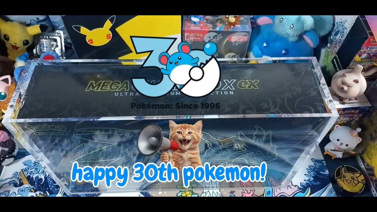 Mega Charizard EX UPC Opening 🔥30th anniversary hype!