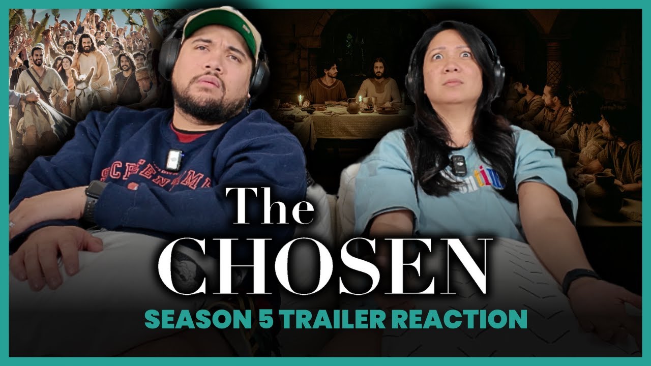 Couple watches *THE CHOSEN* for the FIRST time | Season 5 Trailer Reaction
