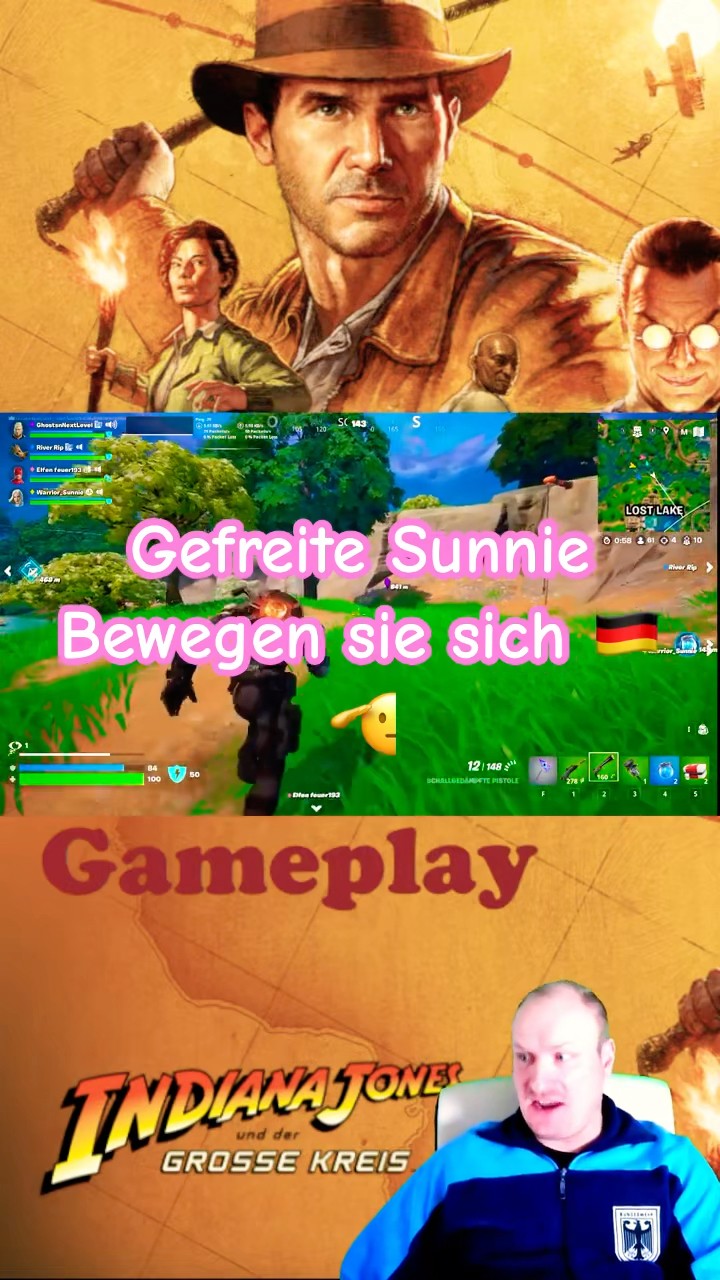 Bewegt Euch, Arme und Beine bilden eine rotierende Scheibe!!