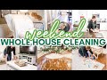 TWO DAY WHOLE HOUSE Clean With Me | Extreme Cleaning Motivation | Clean Your Way To Calm