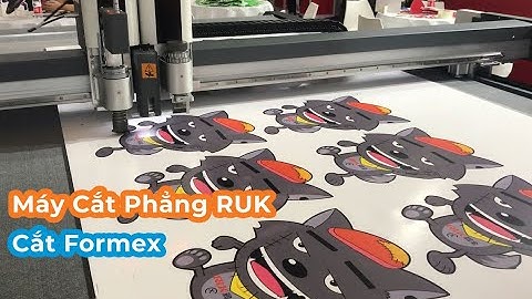 Máy Cắt Phẳng RUK Cắt Formex