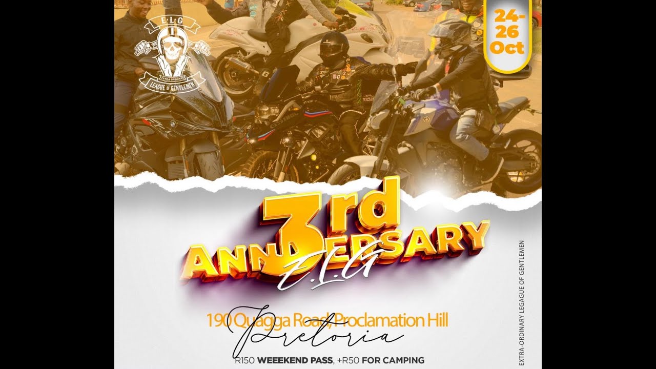 Вечеринка с байкерами в честь 3-й годовщины ELG.