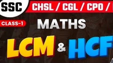 LCM & HCF for RPF SI Constable 2024 । MATHS Formula RPF । RPF SI Maths by Aditya Sir । RPF SI Maths