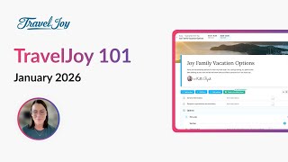 TravelJoy Training [January 2026]: Travel Agent CRM, Itinerary Builder, CRM, Groups, and Payments