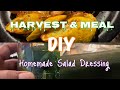 Homemade Herb & Garlic Salad Dressing | Harvest & Meal | OCDish Chick