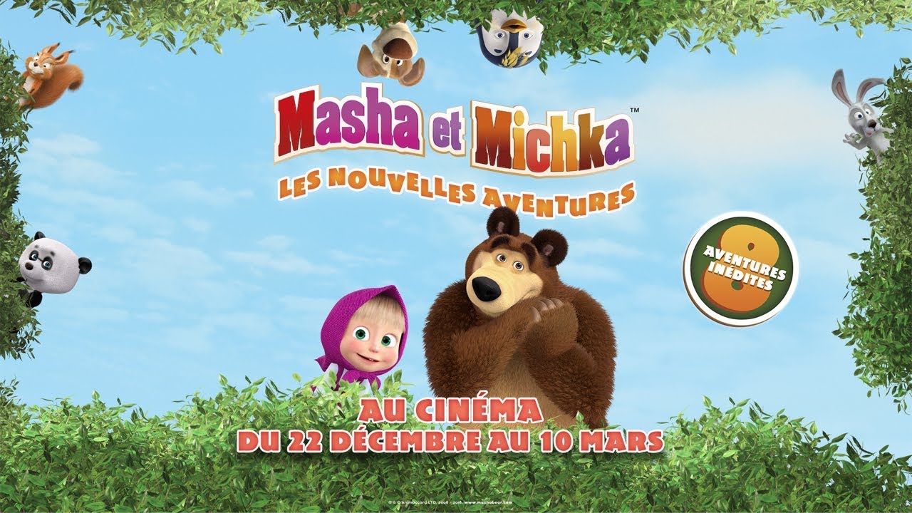 Masha et Michka - Les Nouvelles Aventures – le 22 décembre au cinéma 