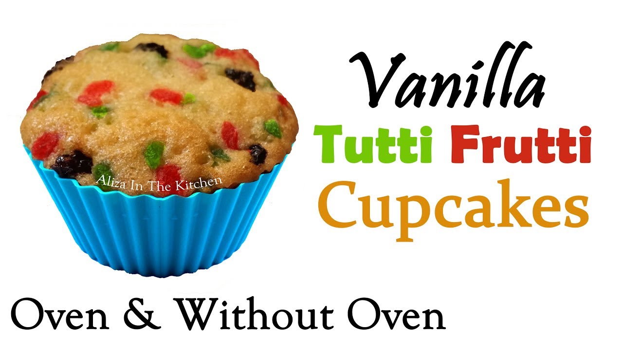 Cupcake Recipe - How to Make Cupcakes - Cup Cake Without Oven and Oven by Aliza In The Kitchen