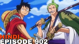 One Piece Episode 902 Hindi Explanation || One Piece Episode 902 #wanoarc  #vkananime