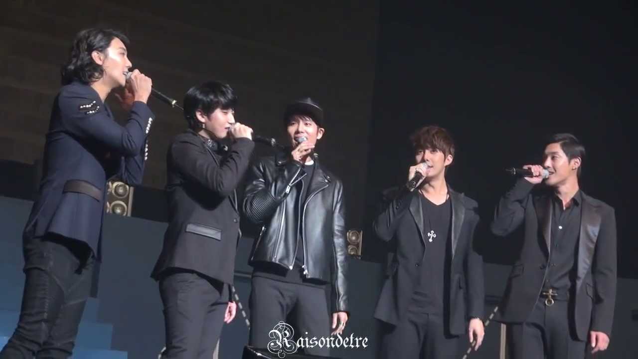 20131026 -  허영생콘서트 SS501  in the still of night