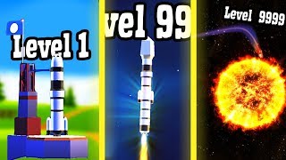 HIGHEST ROCKET EVER LAUNCHED!.. (+9999!) // Space Frontier screenshot 5