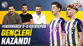 Maç sonu... Fenerbahçe 2 - 0 Hatayspor | Alanyaspor 0 - 4 Trabzonspor | Arda Güler | 101 Okey Plus