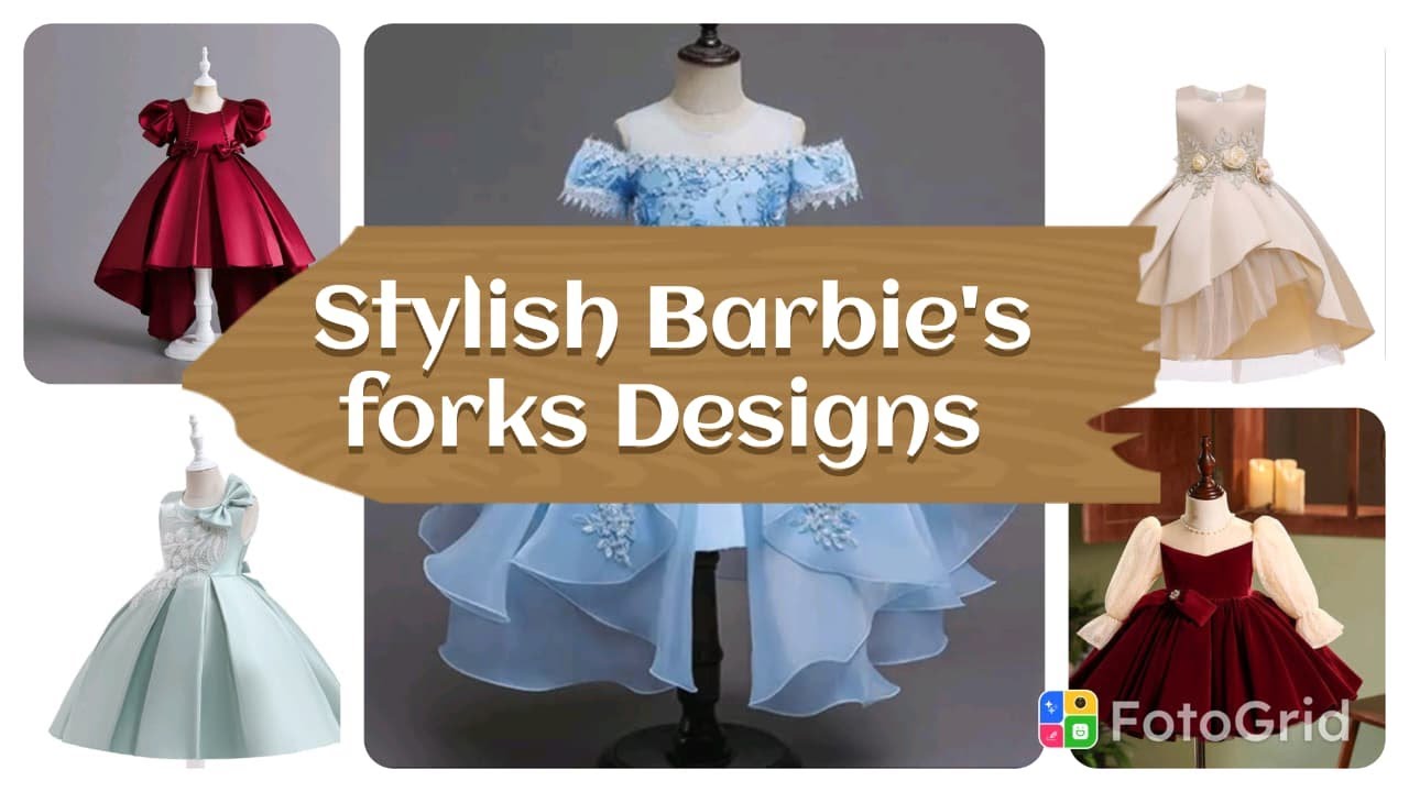 Trending Barbie Outfits  Creative & Classy Doll Dresses 🌸