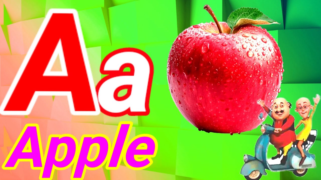 Phonics Song with TWO Words - A For Apple B For Ball - ABC Alphabet ...