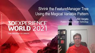 3DEXPERIENCE WORLD 2021: Shrink the FeatureManager Tree using the Variable Pattern in SOLIDWORKS