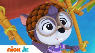 Мультик ОТВАЖНЫЕ ПТЕНЦЫ Унесённая ветром белка Ширли Nick Jr Россия