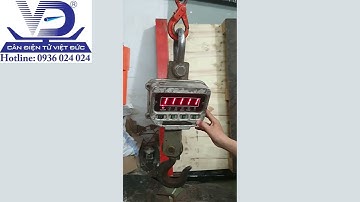 Cách cal chỉnh cân treo điện tử OCS 3 TẤN