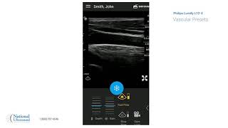 Philips Lumify Vascular Presets Video Training Demonstratoin