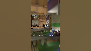 CS2 Train | Retake 1v3 Clutch 🎯#cs2 #counterstrike2 #cs2clips