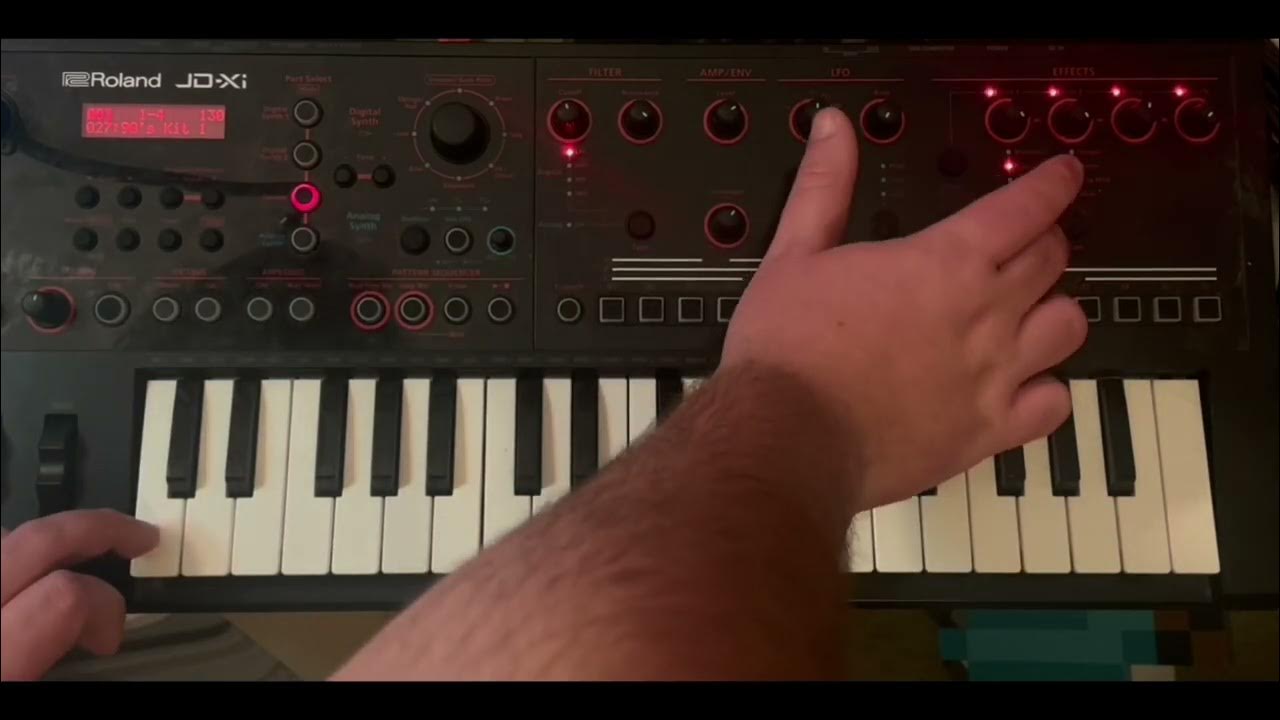 How to make a Loop on the Roland JD-XI - YouTube