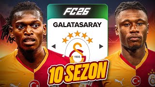 10 SEZON BOYUNCA ŞAMPİYON GALATASARAYI YÖNETTİM !