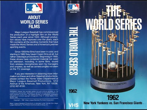 1961 World Series New York Yankees Official Program and 1962