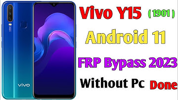 Vivo Y15 Gmail Account Or FRP Bypass Without  PC | Vivo 1901 Android 11/12 Gmail Remove Easy Method