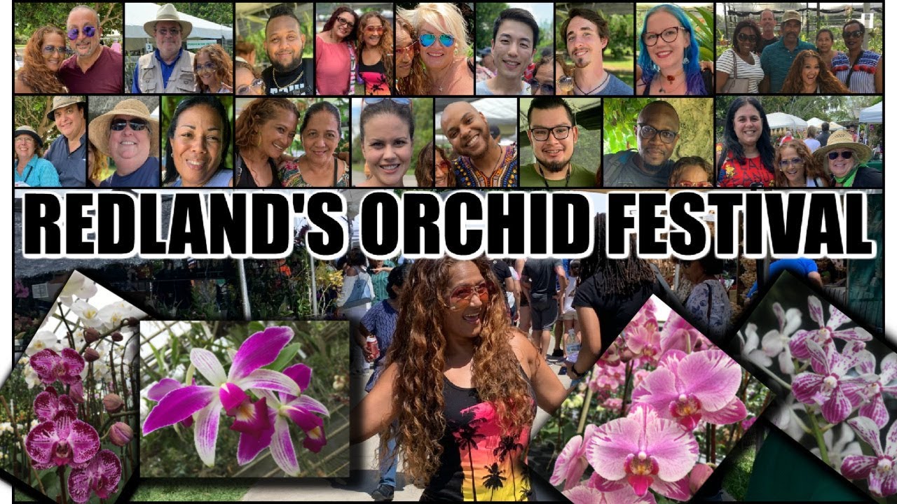 REDLAND INTERNATIONAL ORCHID FESTIVAL!!! Tour, Shopping & Celebration