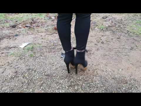 Waking in brand new Charlotte Olympia booties