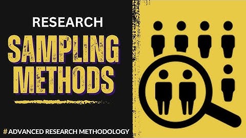 Which of the following sampling method in the appropriate way to select a group of people for a study?