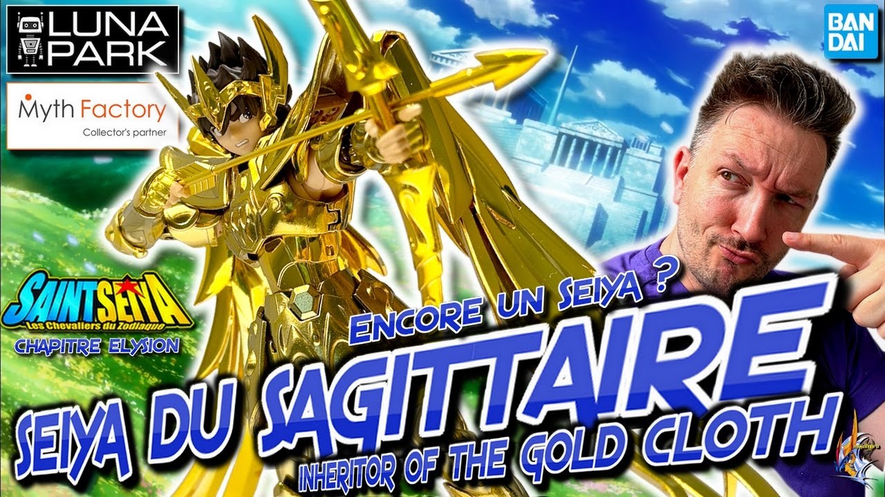 Maquette Bandai Saint Seiya – Chevalier D'Or Sagittaire (Sagittarius) Model Kit