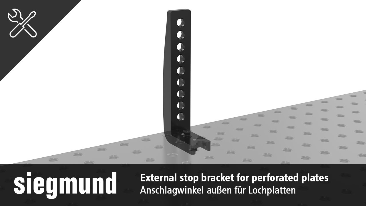 Siegmund - Verlängerung für Lochplatten - Montageanleitung