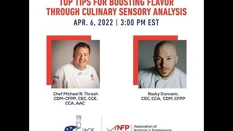 ChefsForum: Top Tips for Boosting Flavor Through Sensory Analysis