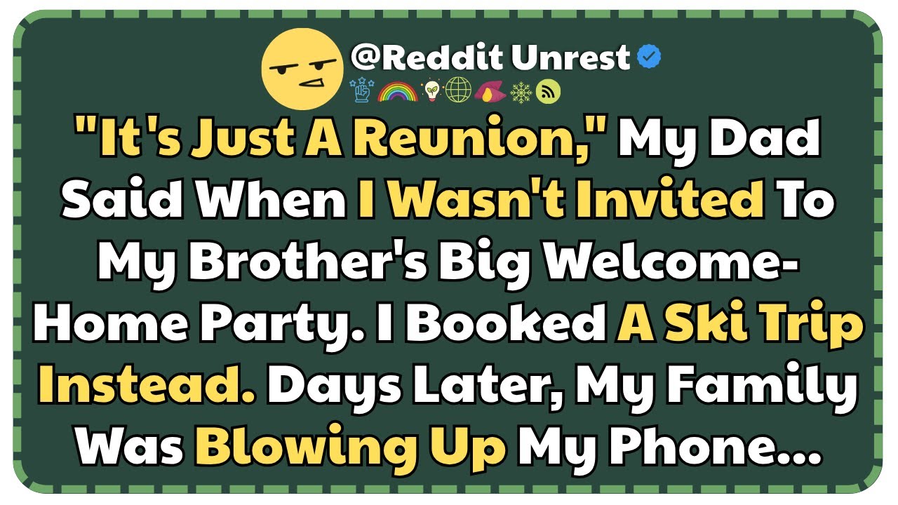 “It’s Just a Reunion,” My Dad Said When I Wasn’t Invited to My Brother’s Big Welcome-Home Party