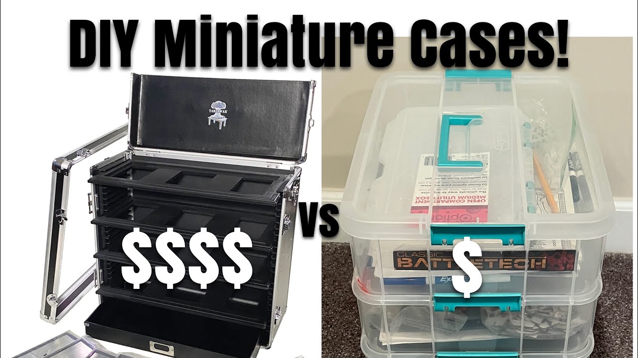 Don't Buy Miniature Carrying Cases. Easily Make Them Yourself! 