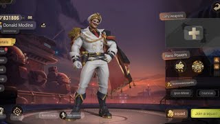 Trial & Gacha Hero Support S7 General Donald Morden