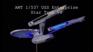 AMT 1/537 Enterprise 1701-A, Part 9 - Detail painting, decals and final assembly