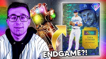 *99 FINEST* TREA TURNER IS A TOP 3 ENDGAME CARD! MLB THE SHOW 21 DIAMOND DYNASTY GAMEPLAY