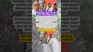 JK Sebut Jokowi Jadi Presiden Karena Dirinya, jokowi jk #jokowi #jusufkalla