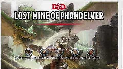D&D 5th Edition I Roll 20 Solo Adventure I The Lost Mine of Phandelver