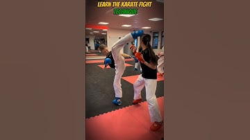 Learn karate fight #technique #kumite #fight #karate #martialarts #taekwondo #kungfu #tutorial