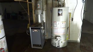 GAS WATER HEATER REPLACEMENT FROM START TO FINISH