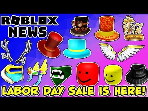 Roblox News Labor Day Sale For 2019 Has Begun More New Leaked Fall Items Youtube - labor day sale hangout roblox