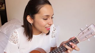 Video thumbnail of "Manuel Turizo - Una lady como tú (ukulele cover)"