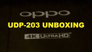 Oppo UDP-203 4K Ultra HD Player Unboxing