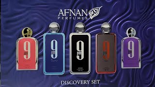картинка: Afnan 9 Series Discovery Set: Обзор ВСЕХ 5 АРОМАТОВ! Стоит ли покупать этот ХИТ?