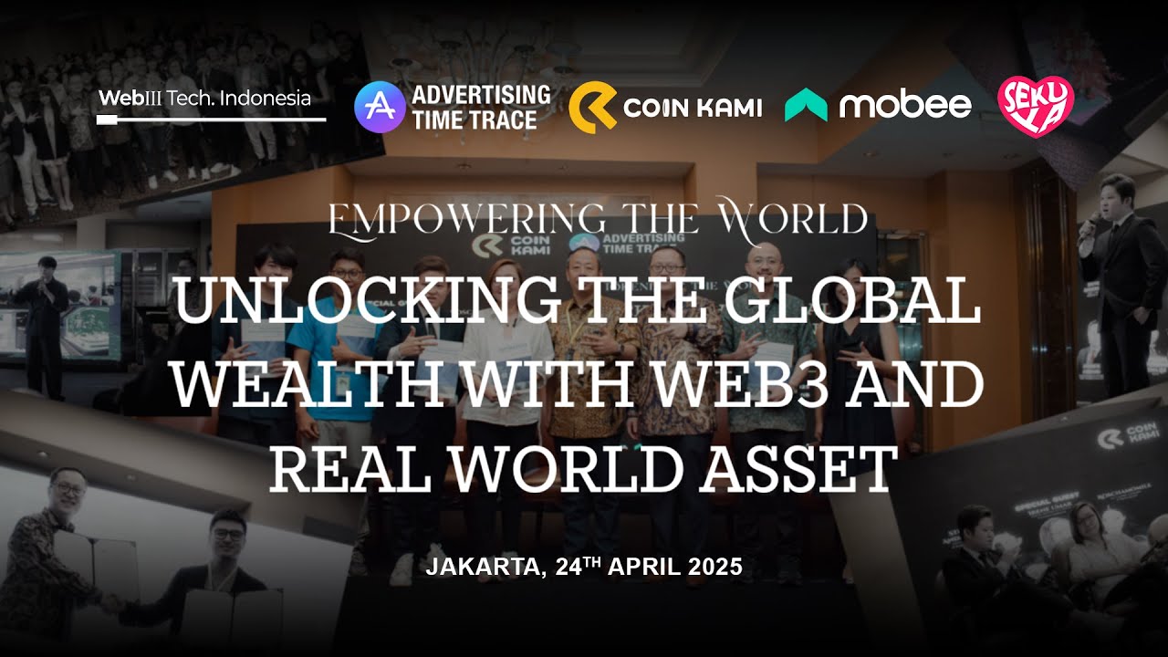 Tonton Keseruan Seminar WebIII Tech Indonesia (ATT) bersama CoinKami di Jakarta!