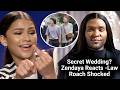 Zendaya Reacts to Secret Wedding Rumors With Tom Holland After Law Roach’s Claim | Glamour Oops