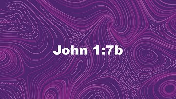 CC Cycle 3 Week 23 Latin John 1:7b 5th Ed